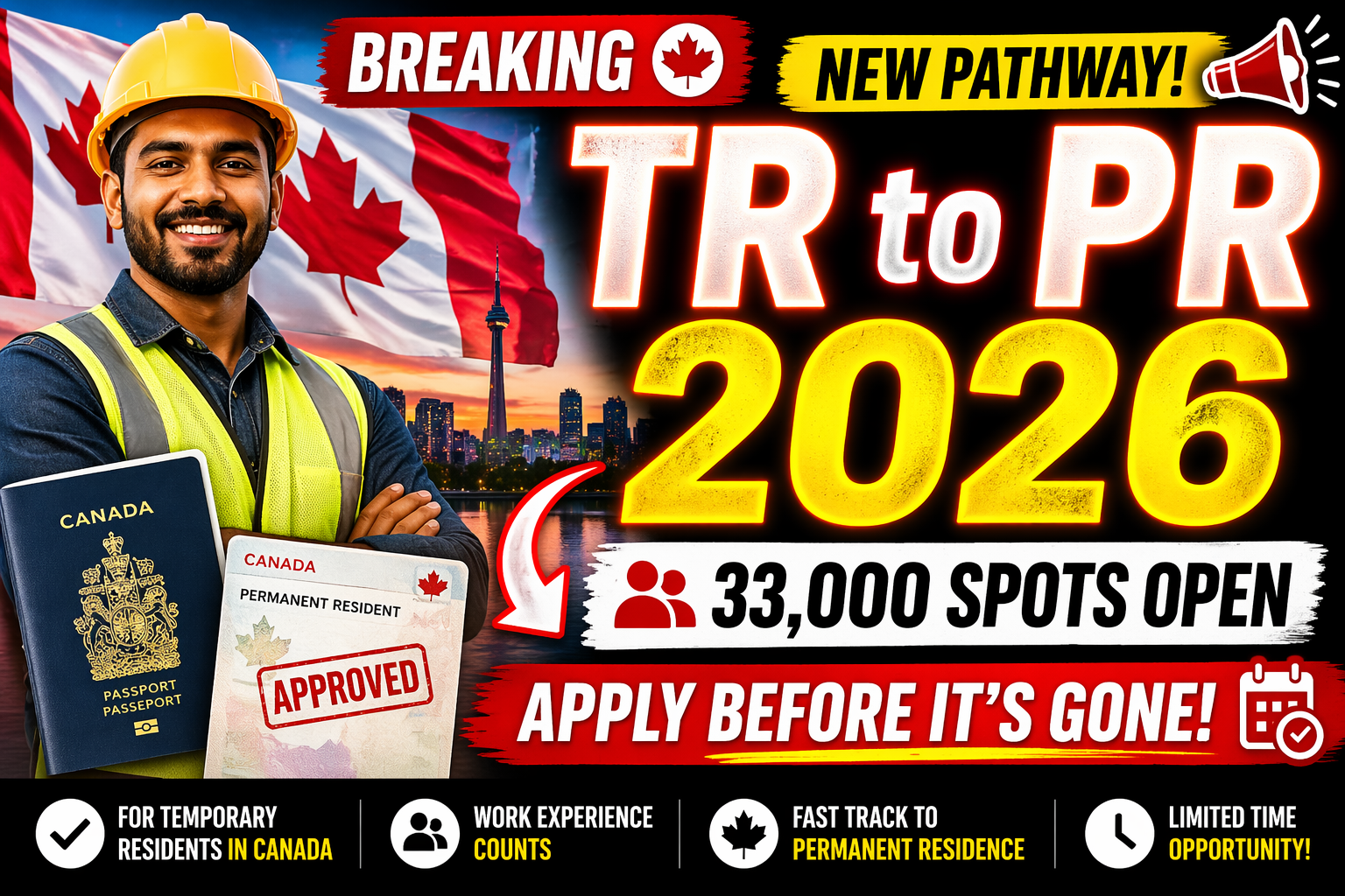 Canada TR to PR Pathway 2026 New Details