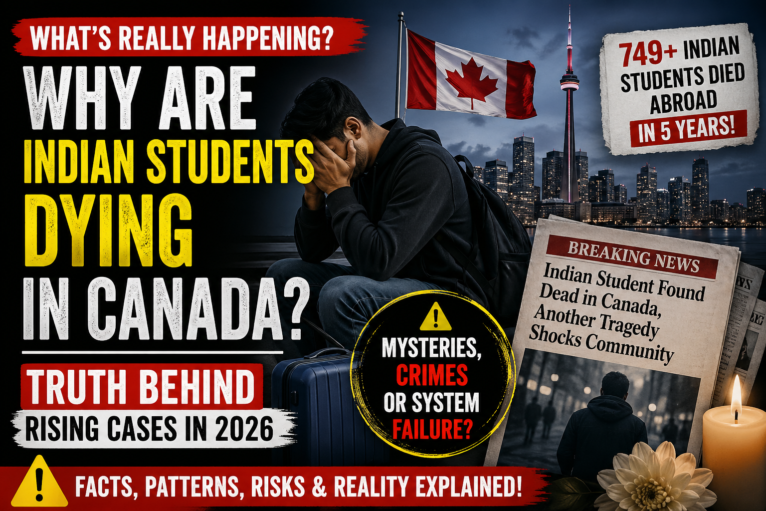 “Indian Students Are Dying mysteriously in Canada… Here’s the Truth”