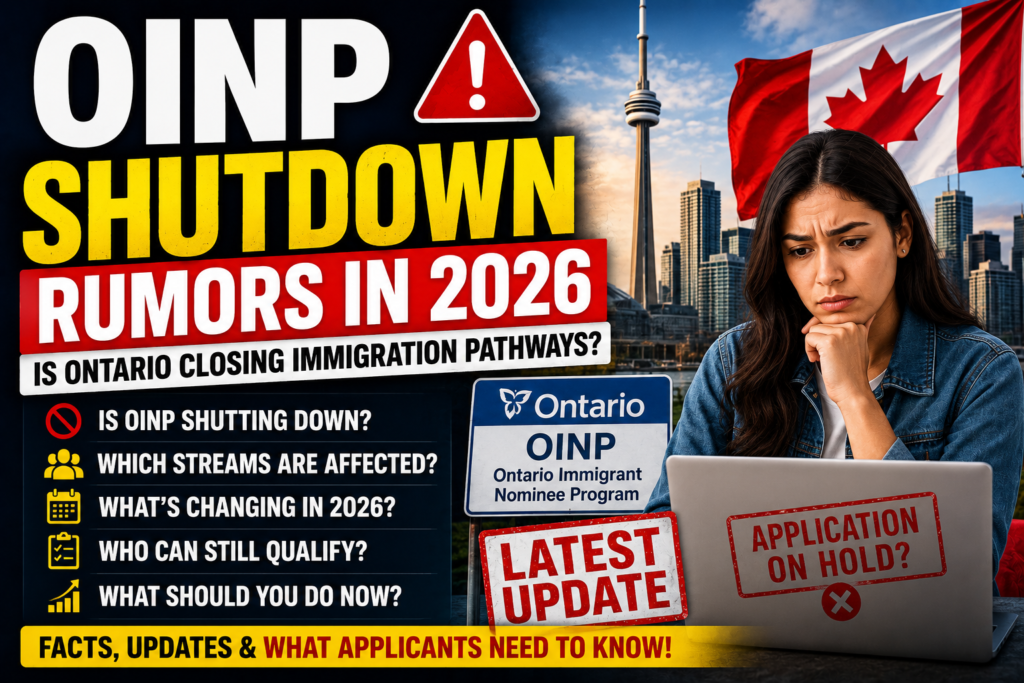 OINP Shutdown Rumors in 2026