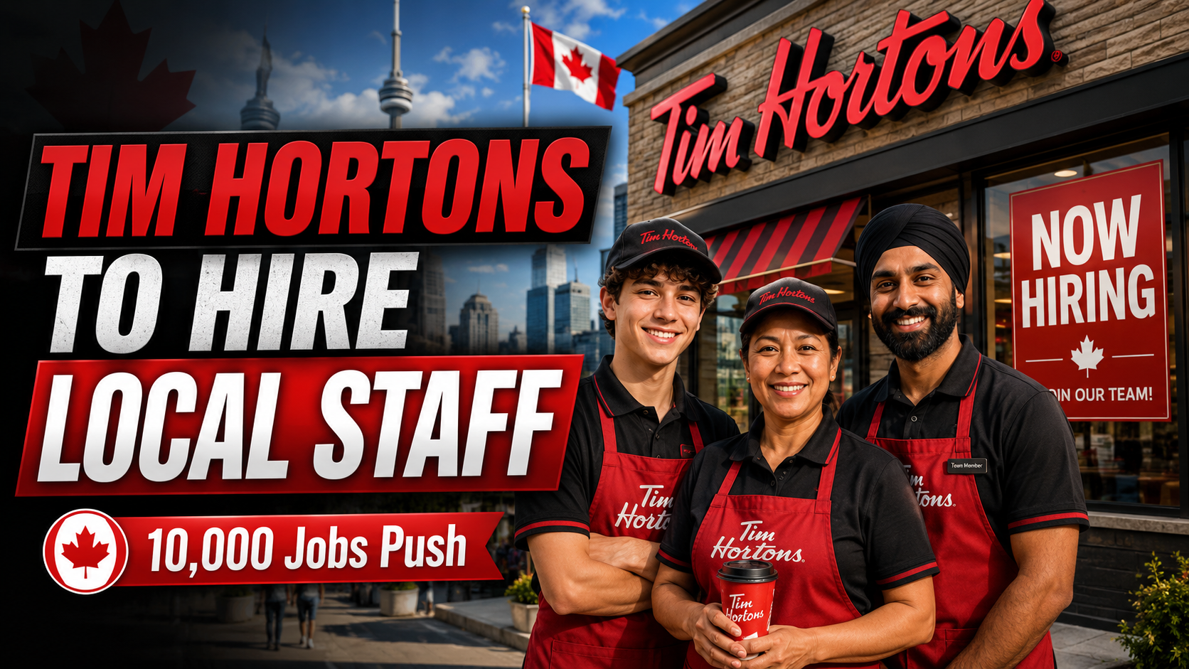 Tim Hortons Hiring Shake-Up 10,000 Local Jobs Could Change Canada’s Fast-Food Workforce