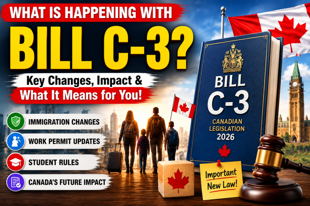 what is happening with bill c-3